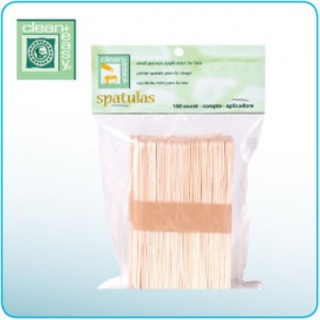 Clean and easy houten spatel medium 100 stuks (Clean and easy houten spatel medium 100 stuks)
