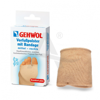 Gehwol voorvoetkussen / metatarsaal bandage large rechts 1 stuk (Gehwol voorvoetkussen / metartasaal bandage large rechts 1 st)